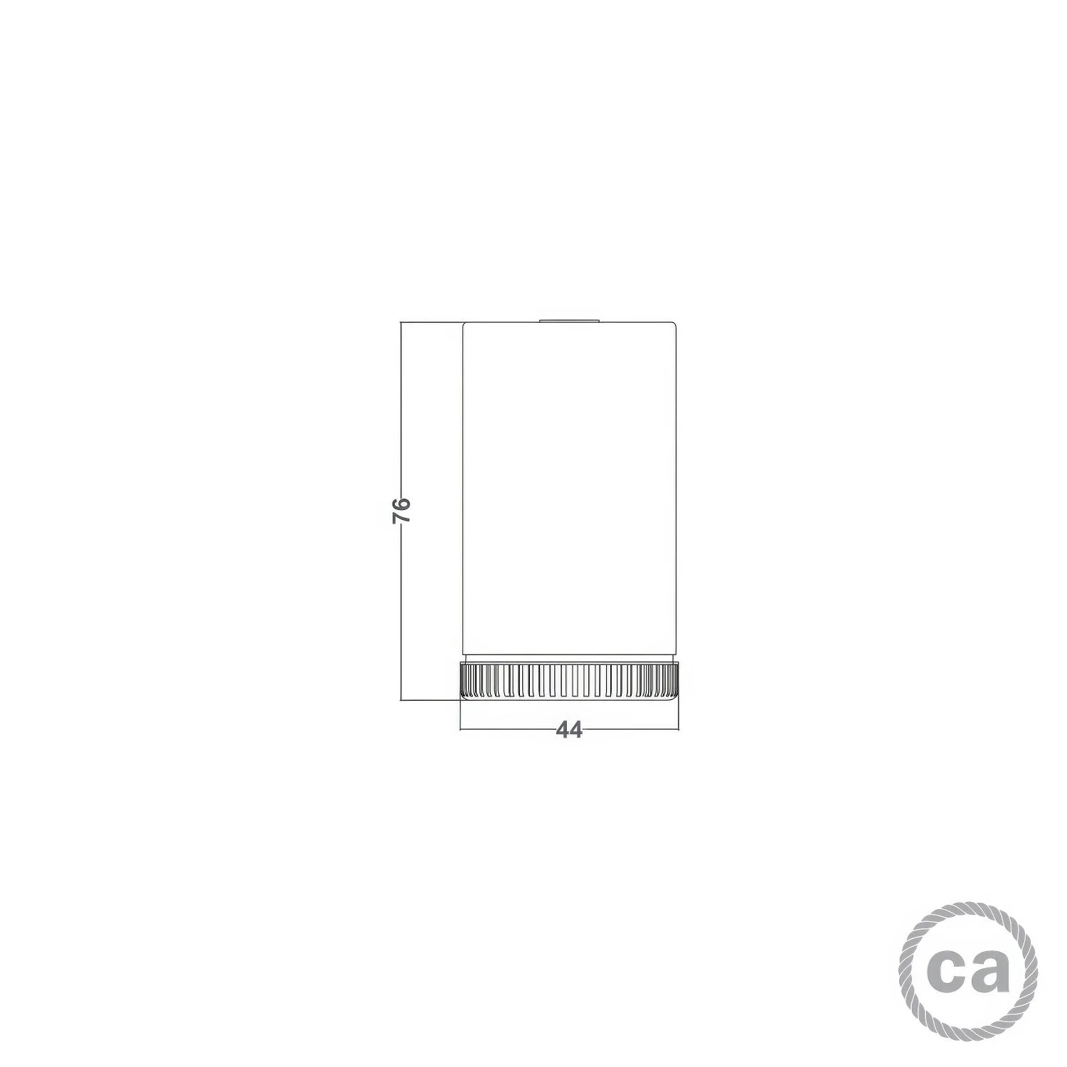 Mini LED Spotlight GU1d0 - Satin titanium - Image 6