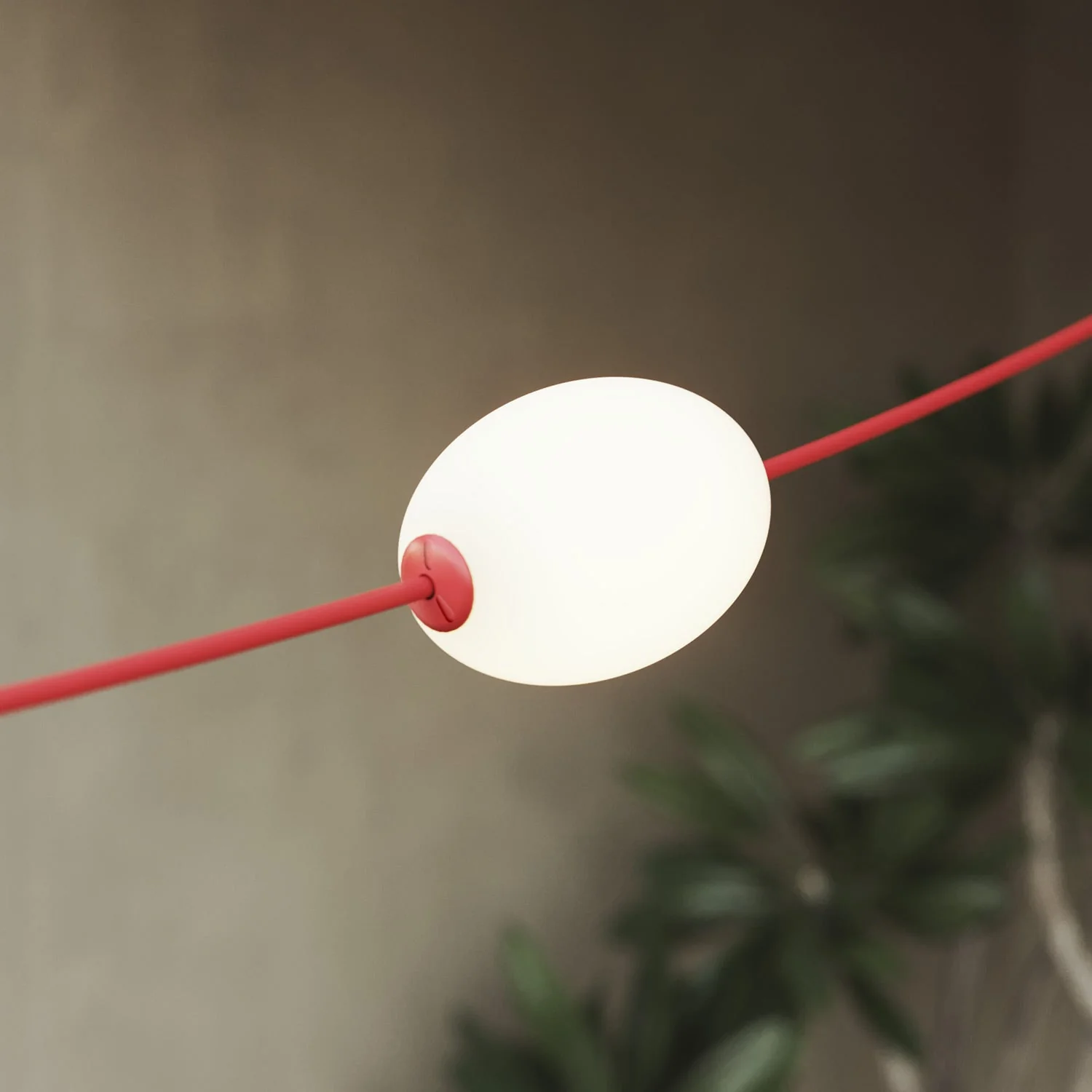 Outdoor 6-Light String Light for wet locations Starfish Red, power supply with US plug - Marina6 - Image 4