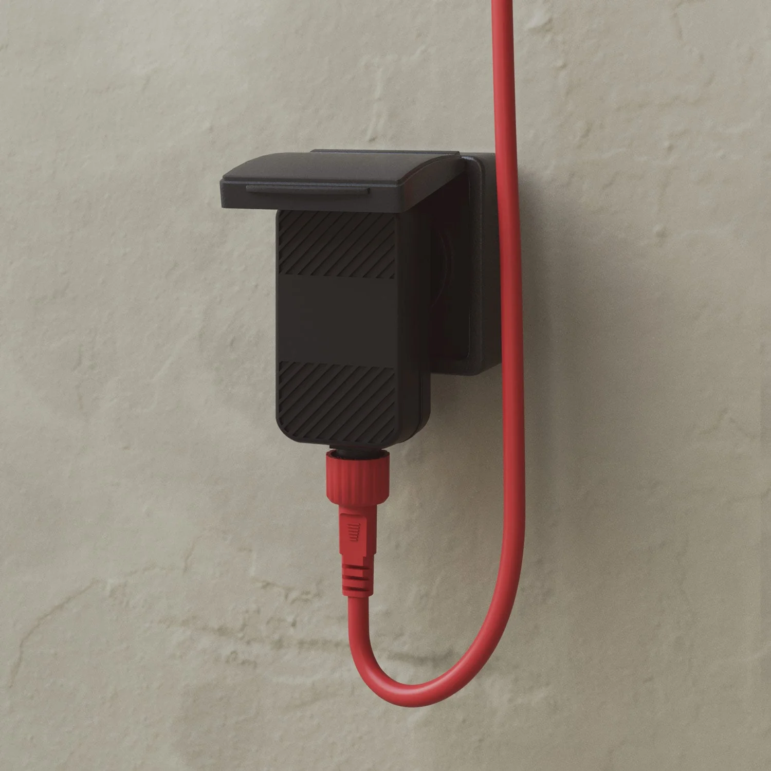 Outdoor 6-Light String Light for wet locations Starfish Red, power supply with US plug - Marina6 - Image 6