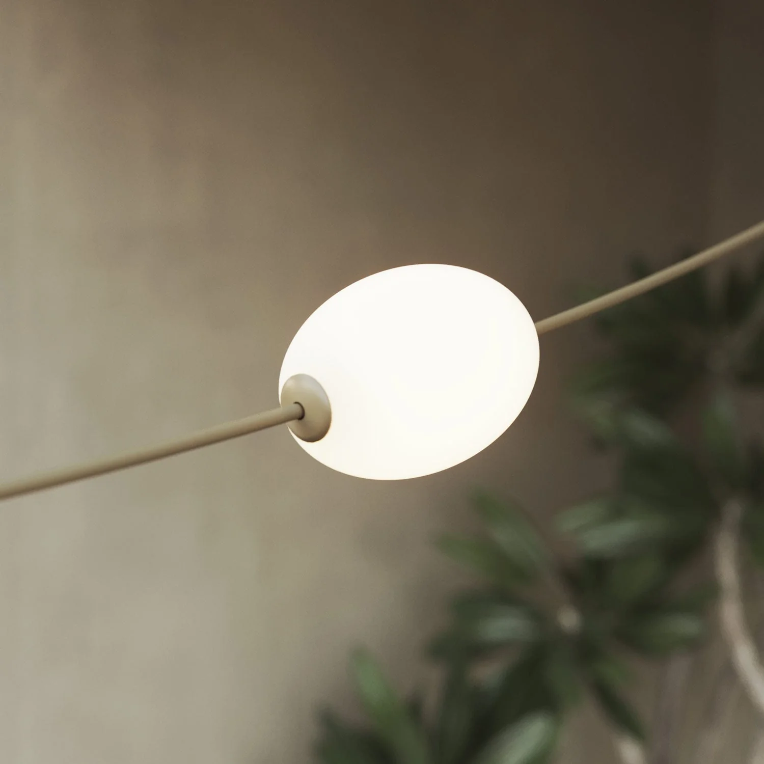 Outdoor Net String Light 7-Light for wet locations Olive Green, power supply with US plug - Marina GRID - Image 6