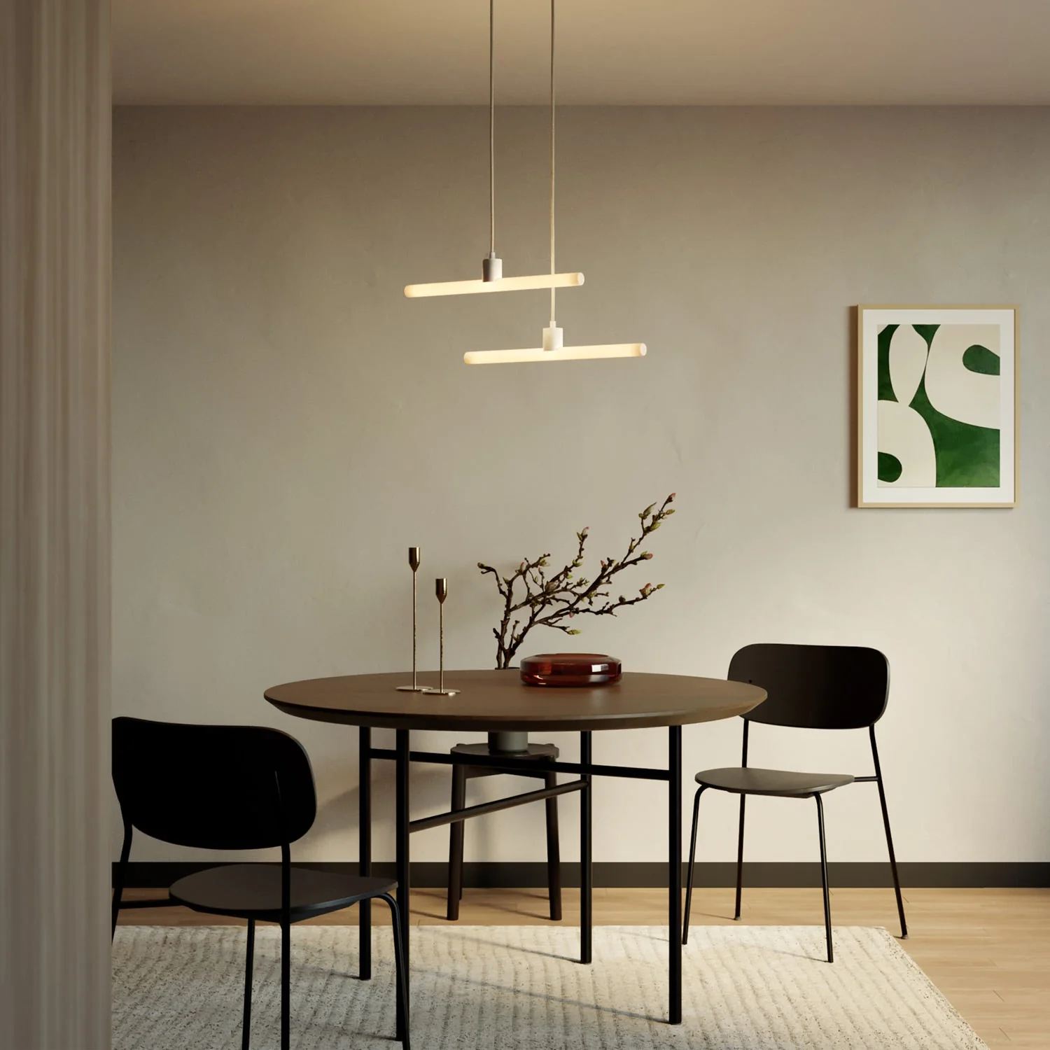 Esse14 pendant lamp with S14d socket - White - Image 2