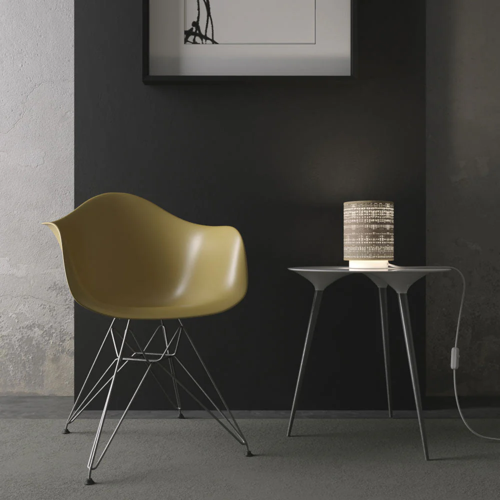 Posaluce for lampshade - Metal table lamp - Matt white - Image 2