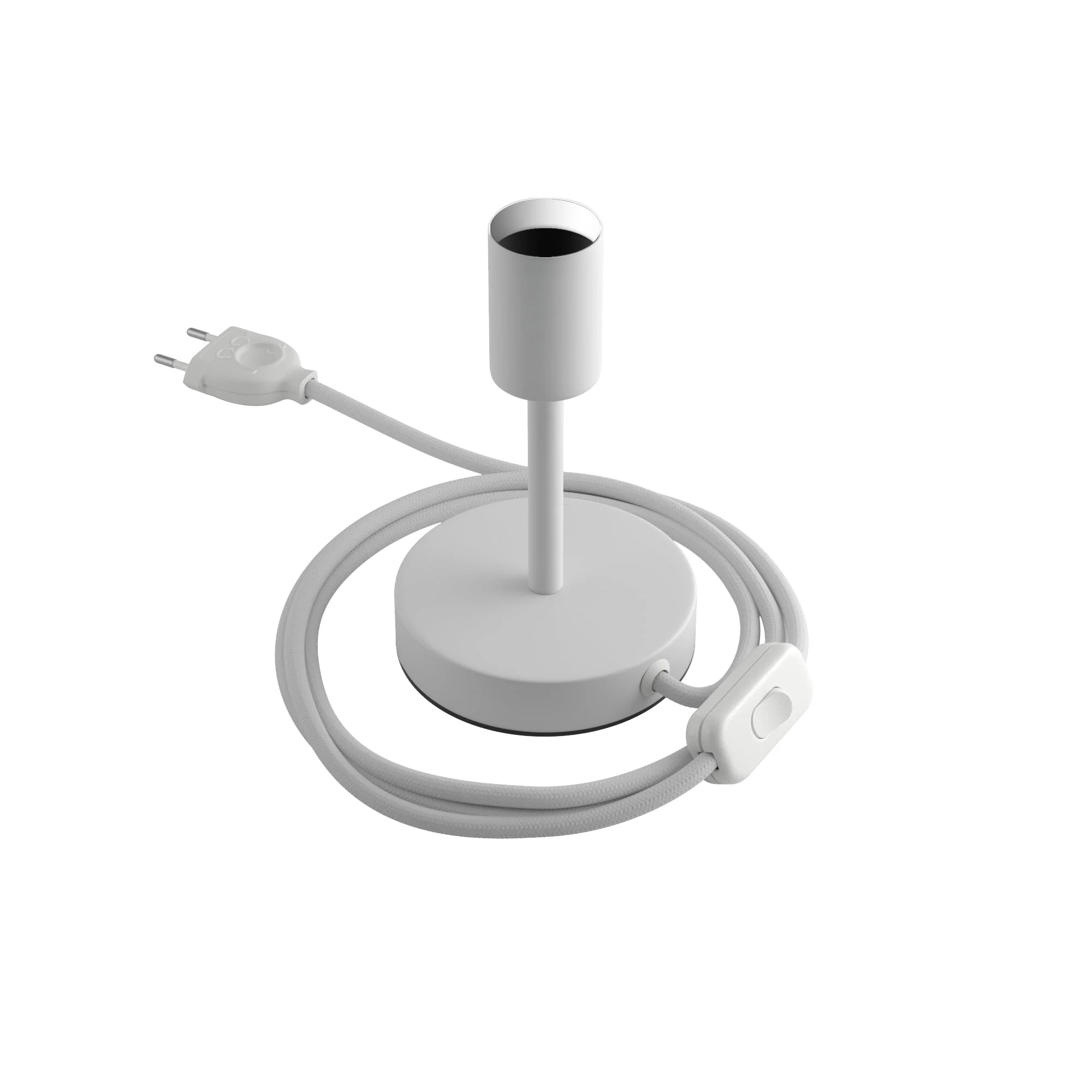 Alzaluce - Metal table lamp - Matt white - Image 5