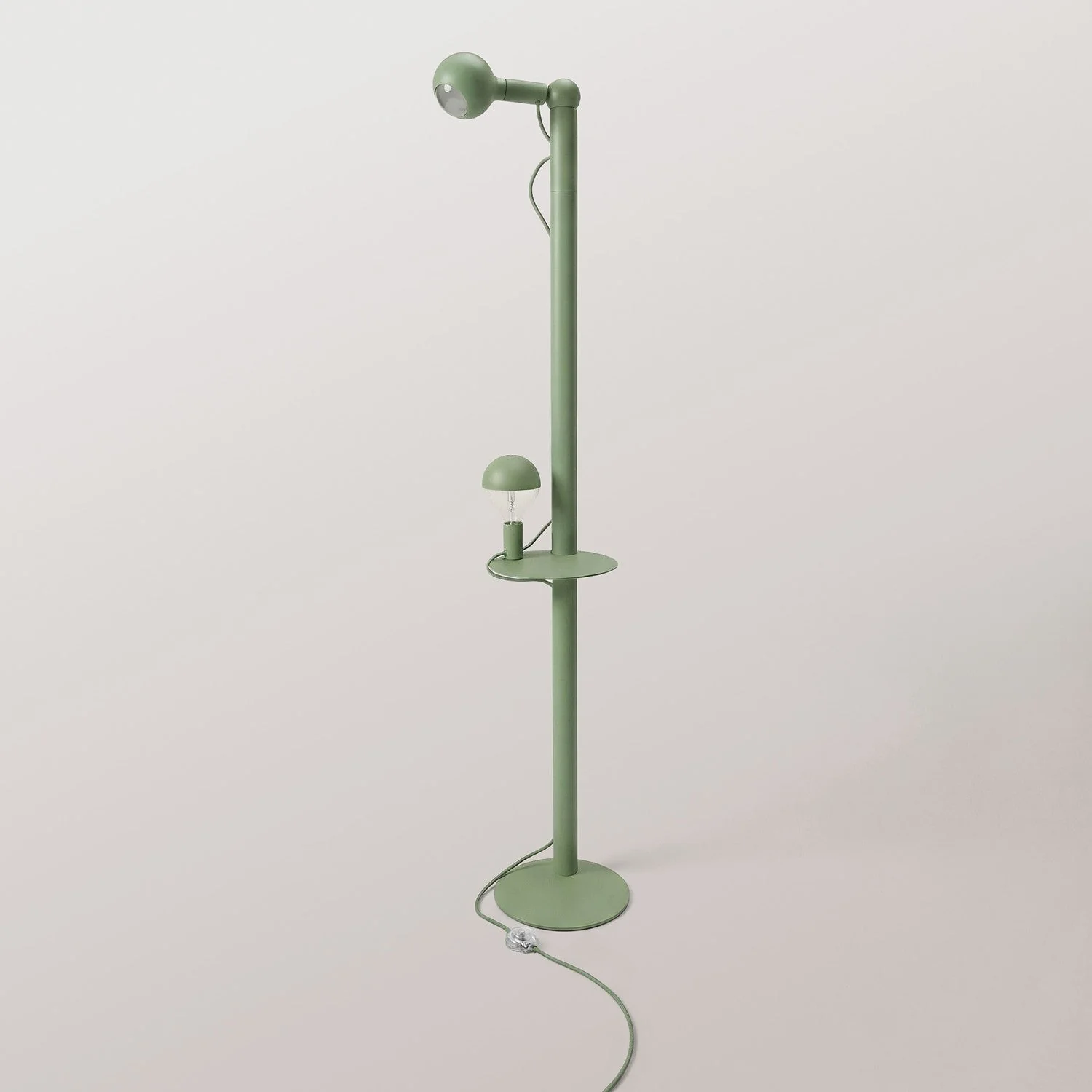 Rocco XXL - Floor lamp with Maria and Camo Light bulb - Green - Image 4