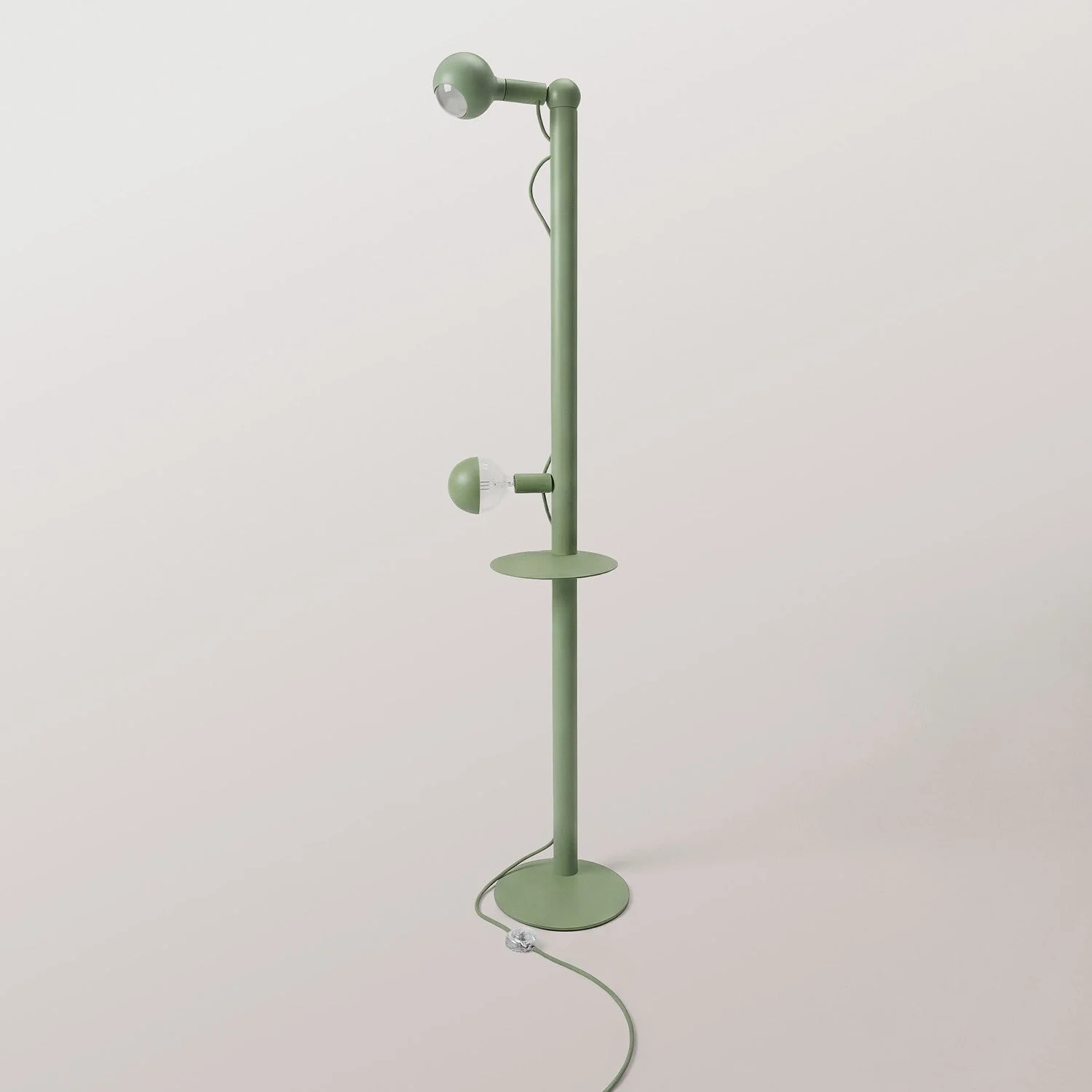 Rocco XXL - Floor lamp with Maria and Camo Light bulb - Green - Image 5