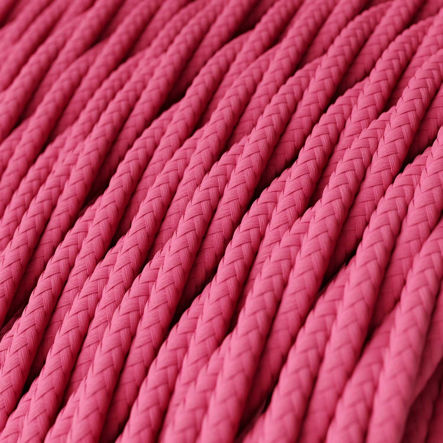 Snake Twisted - Plug-in lamp with braided fabric cable TM08 - Image 2