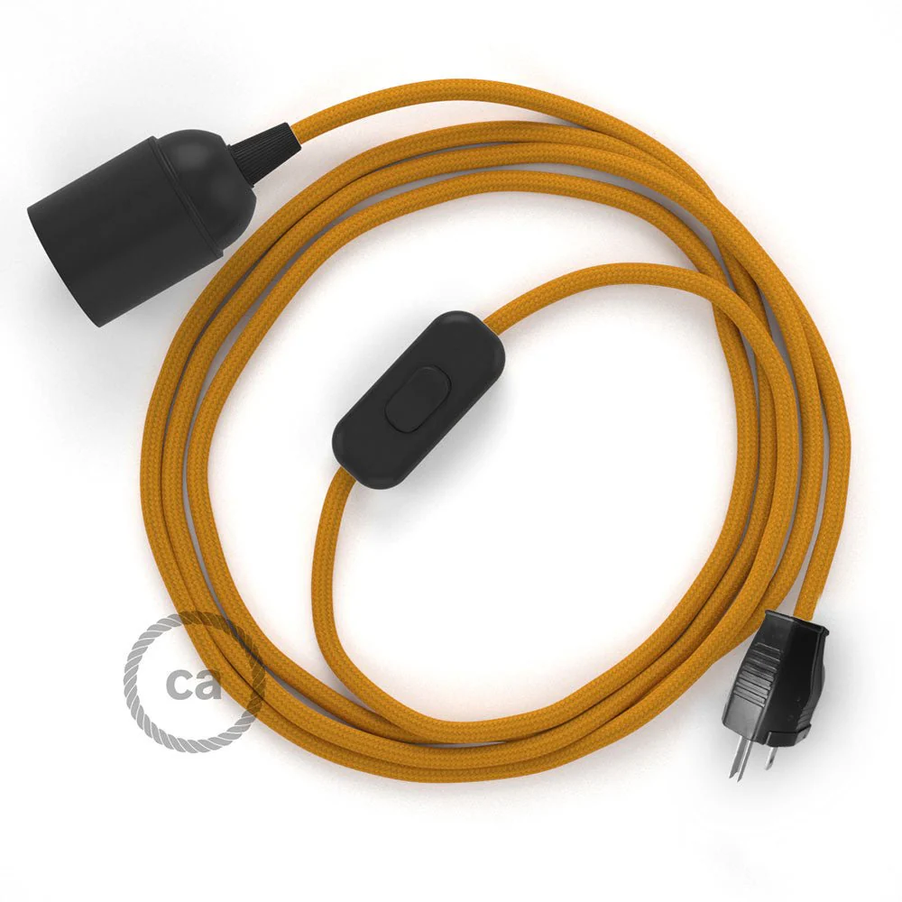 SnakeBis - Wiring with colored fabric cable and socket - RM25