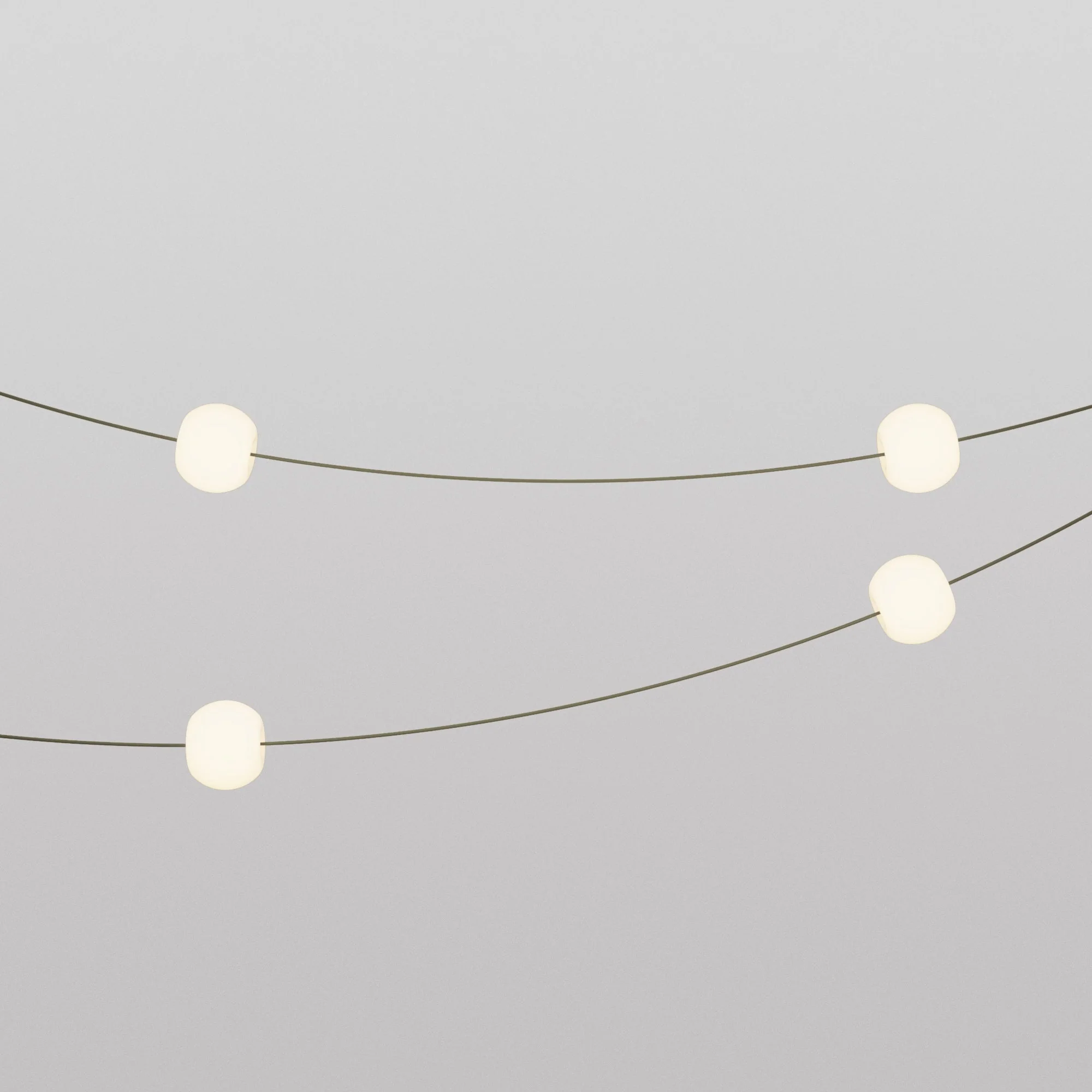 Outdoor 4-light string light IP67 Olive Green with UK Plug - Marina4 Cherry - Image 8