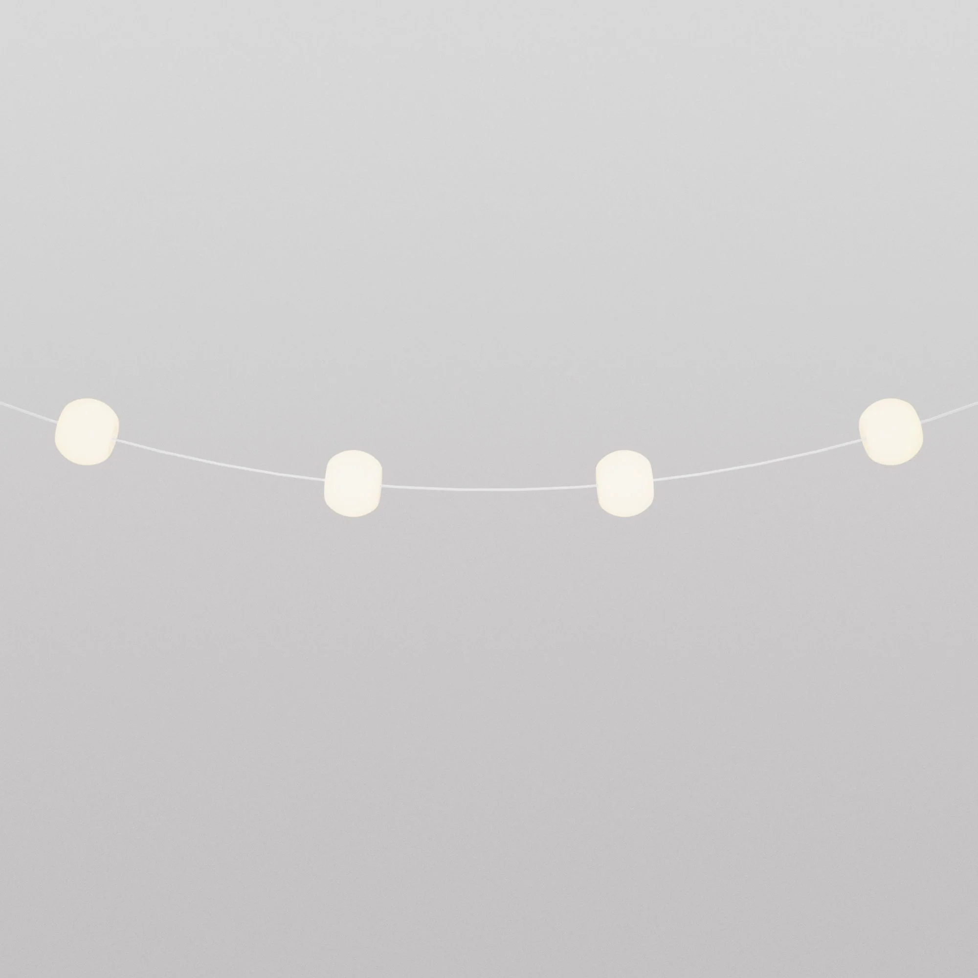 4-Light Outdoor String Light IP67, Sand White with UK Plug – Marina4 Cherry