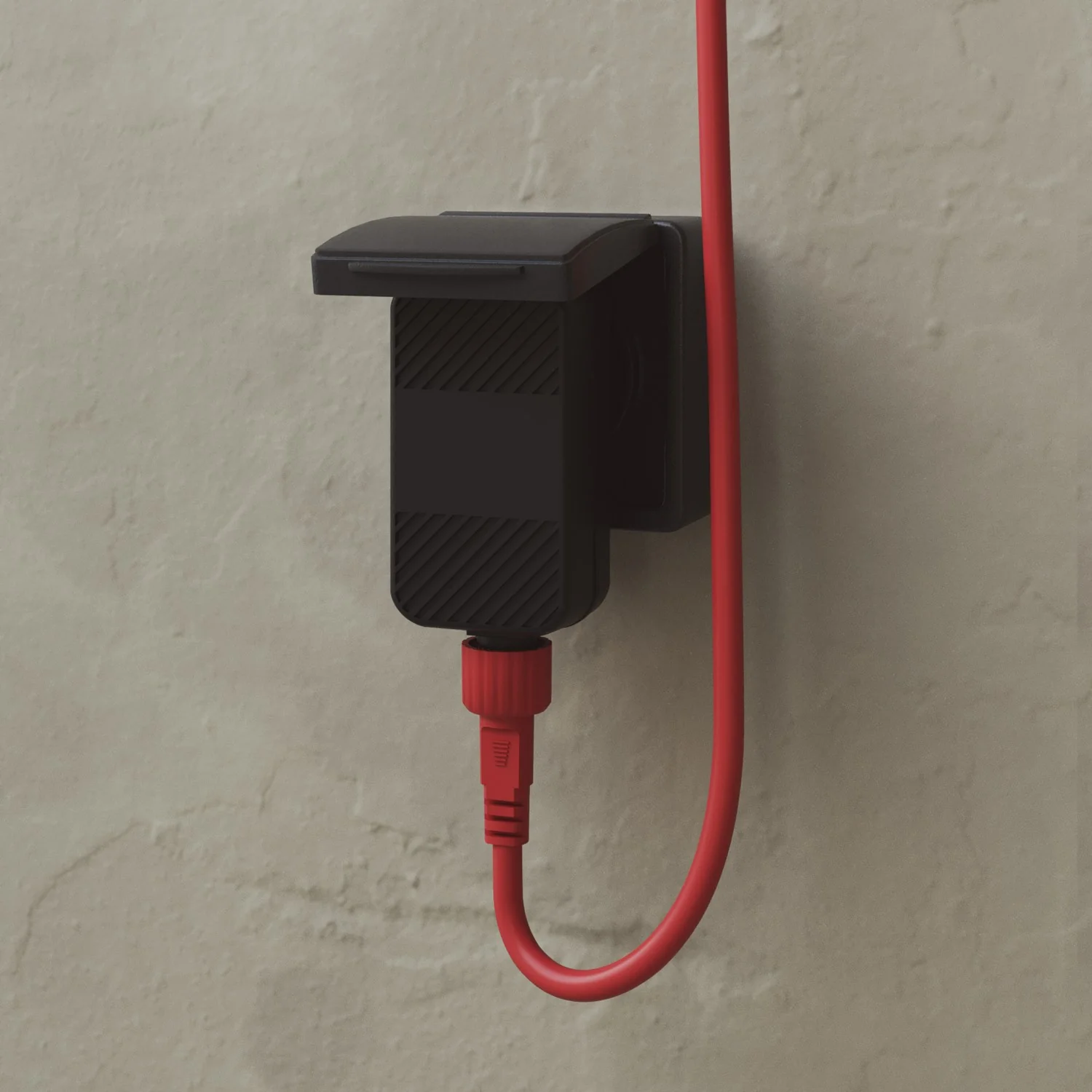 Outdoor light chain with 6 light points IP67 Red Starfish - Marina6 Cherry - Image 6