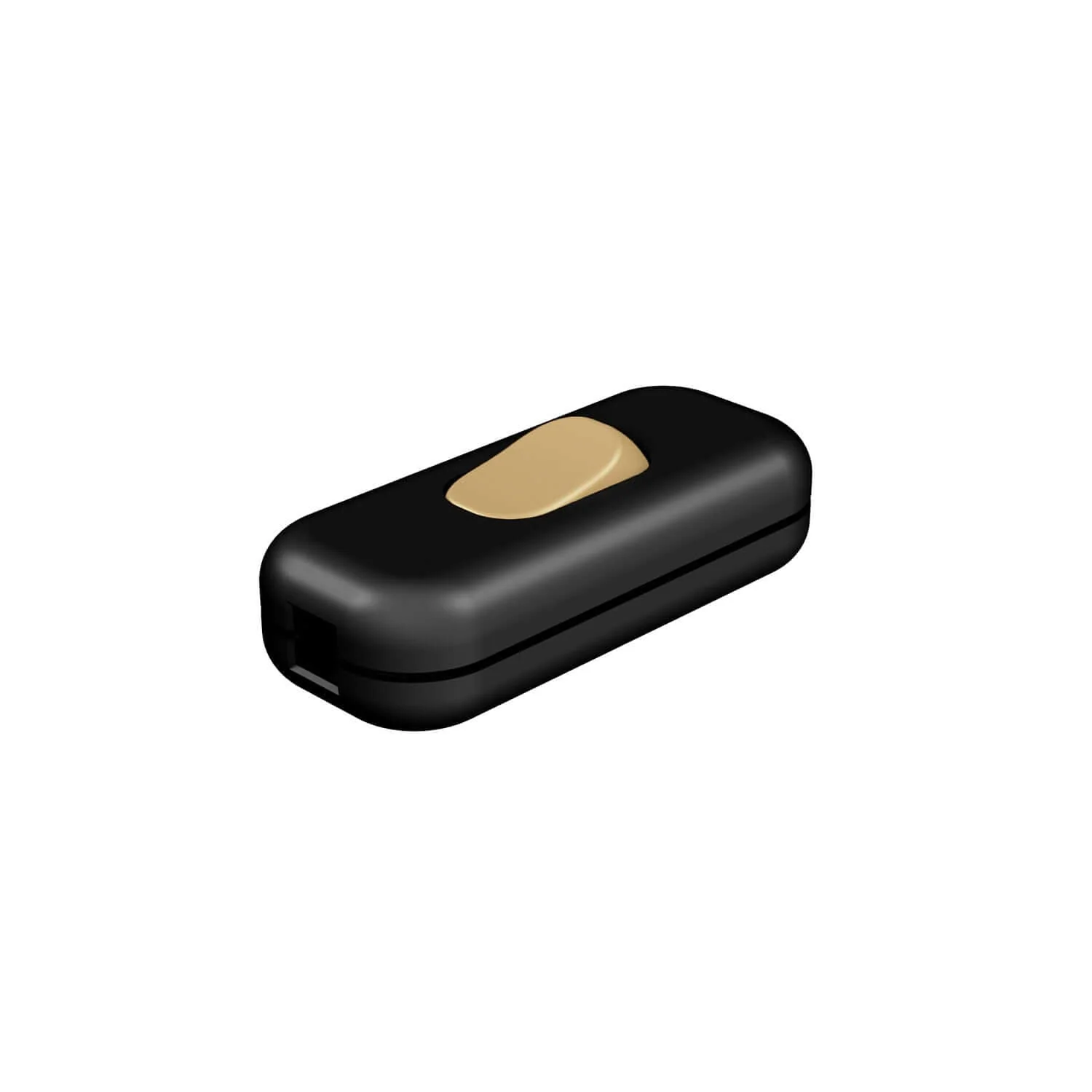 Creative Switch single-pole switch Black and Bronze push button - Image 2