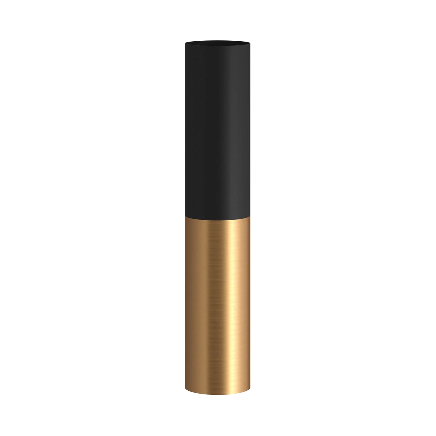 Tub-E12, double metal tube spotlight with double E12 socket ring - Black and Brushed bronze - Image 3